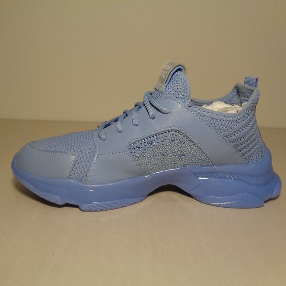 Madden NYC Size 6 M MAXIMA Blue Rhinestones Sneakers New Women's Shoes - Picture 8 of 16